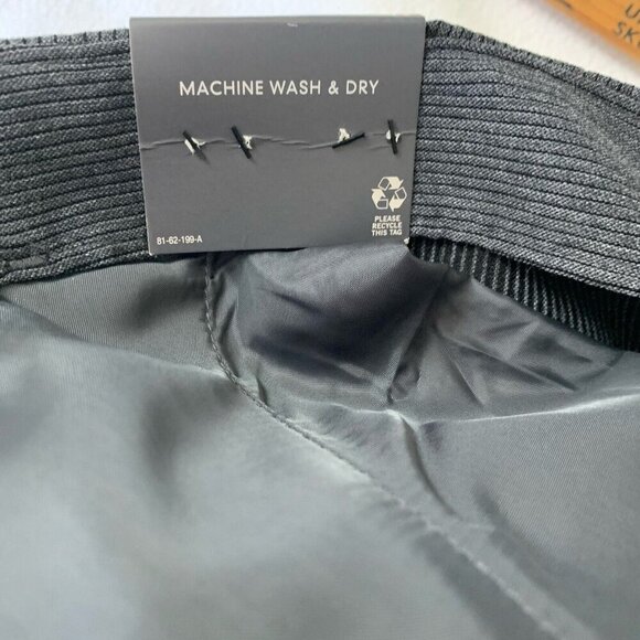 Worthington Slim Ankle Pants Womens 14 Gray High Rise Flat Front NWT - Picture 12 of 13